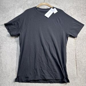 ASRV‎ Men's Black Performance T Shirt Medium Polygiene Anti Odor